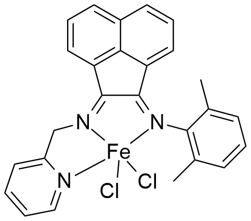 Dichloro[N-[2-[(2,6-dimethylphenyl)imino-κN]-1(2H)-acenaphthylenylidene]-2-pyridinemethanamine-κN1,κN2]iron